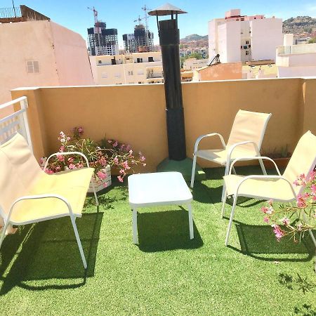 מאלגה Room With Single Bed In Typical Townhouse With Rooftop Terrace מראה חיצוני תמונה